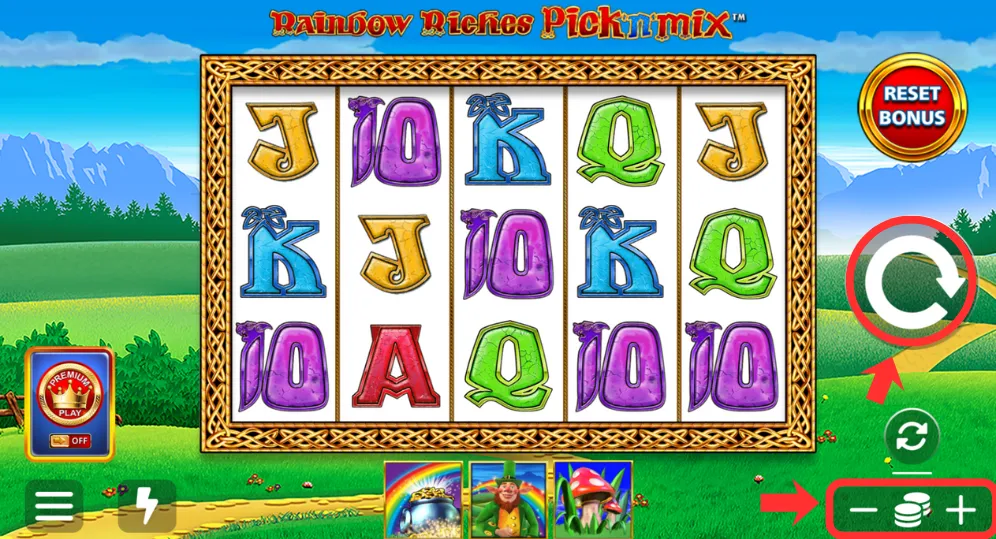 Pick stake and spin