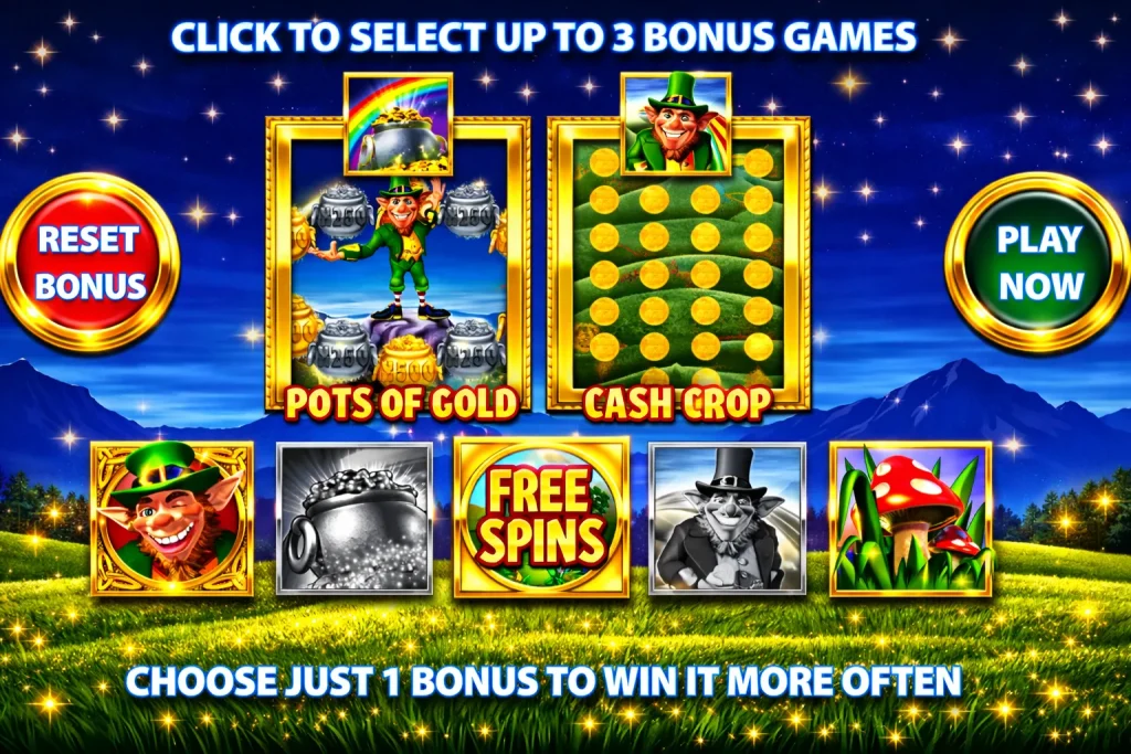 Rainbow Riches Pick ’n’ Mix Demo Bonuses