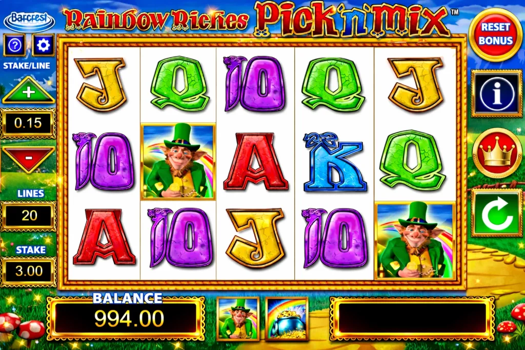 Rainbow Riches Pick ’n’ Mix Demo Slot
